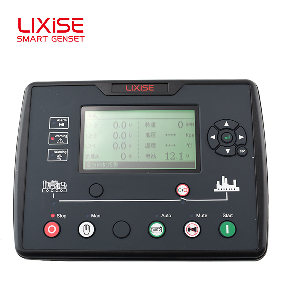 LXC6610-4G generator controller